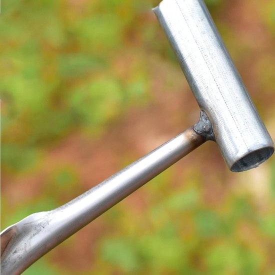 Roestvrijstalen tuinschep, roestvrijstalen multifunctionele schoppen - draagbaar onkruidgereedschap met handvat, lichtgewicht tuinaccessoires voor verplanten van TAMO طرق — afbeelding 2