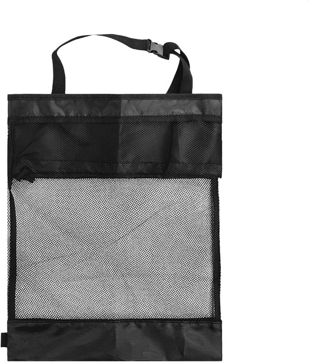 Golftas Organizer - Nettas Accessoire - Golf Uitrusting - Ademend Netontwerp - 48 x 40 cm - Zwart