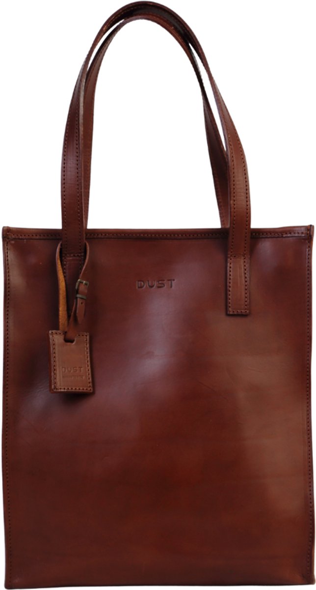Leren tas donkerbruin Mod 105