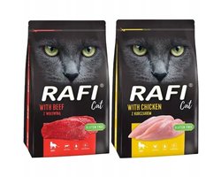 Dolina Noteci Rafi Cat MIX - Katten Droogvoer - Rund - Kip - 2x7kg