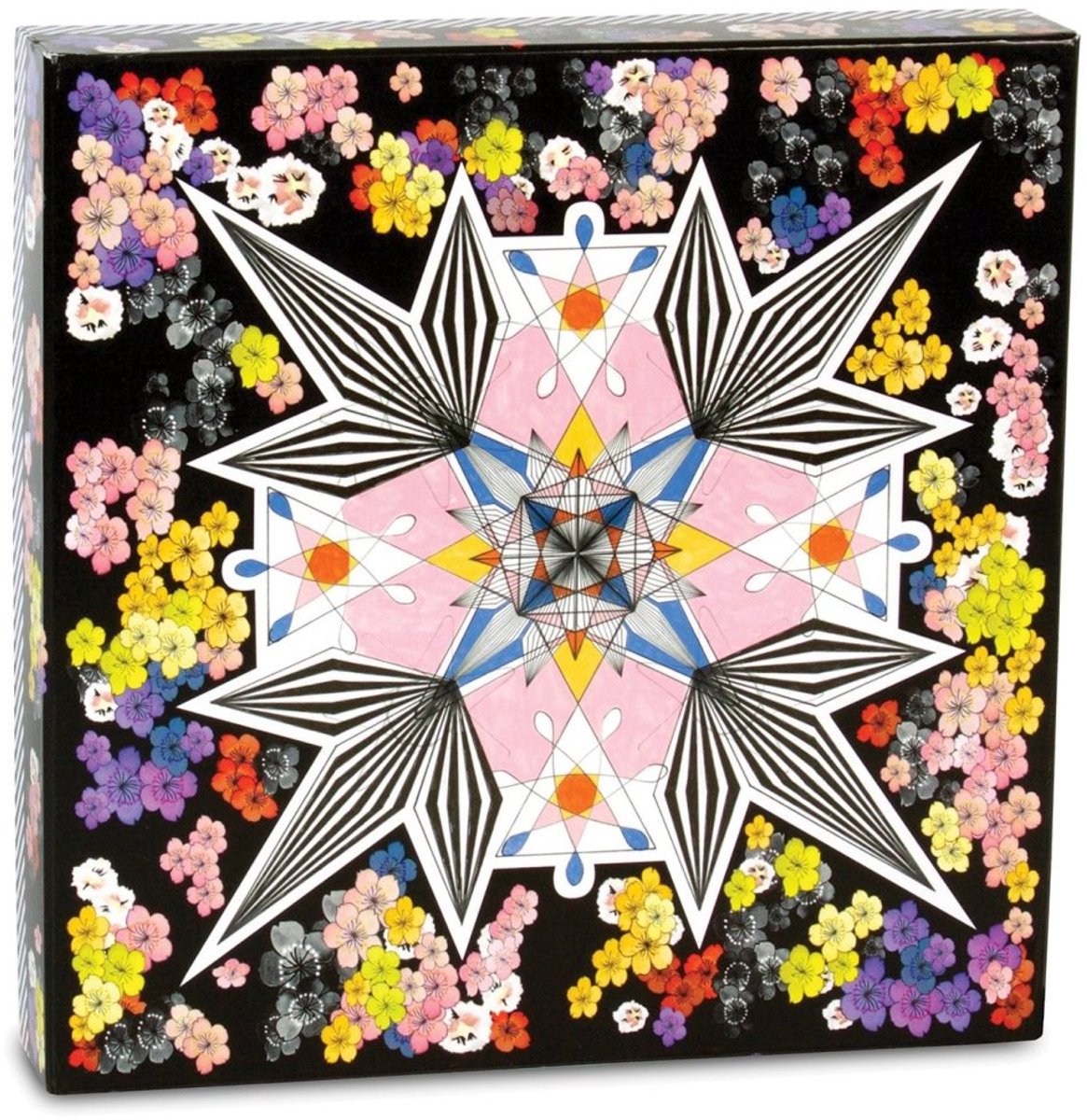 Galison Dubbelzijdige Puzzel Christian Lacroix: Bloemengalaxy 500 Stukjes