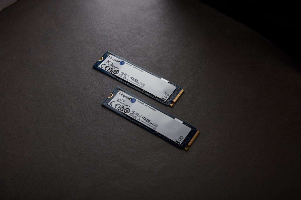 Kingston NV3 PCIe 4.0 NVMe SSD - 1 TB opslag - M.2 2280 | bol