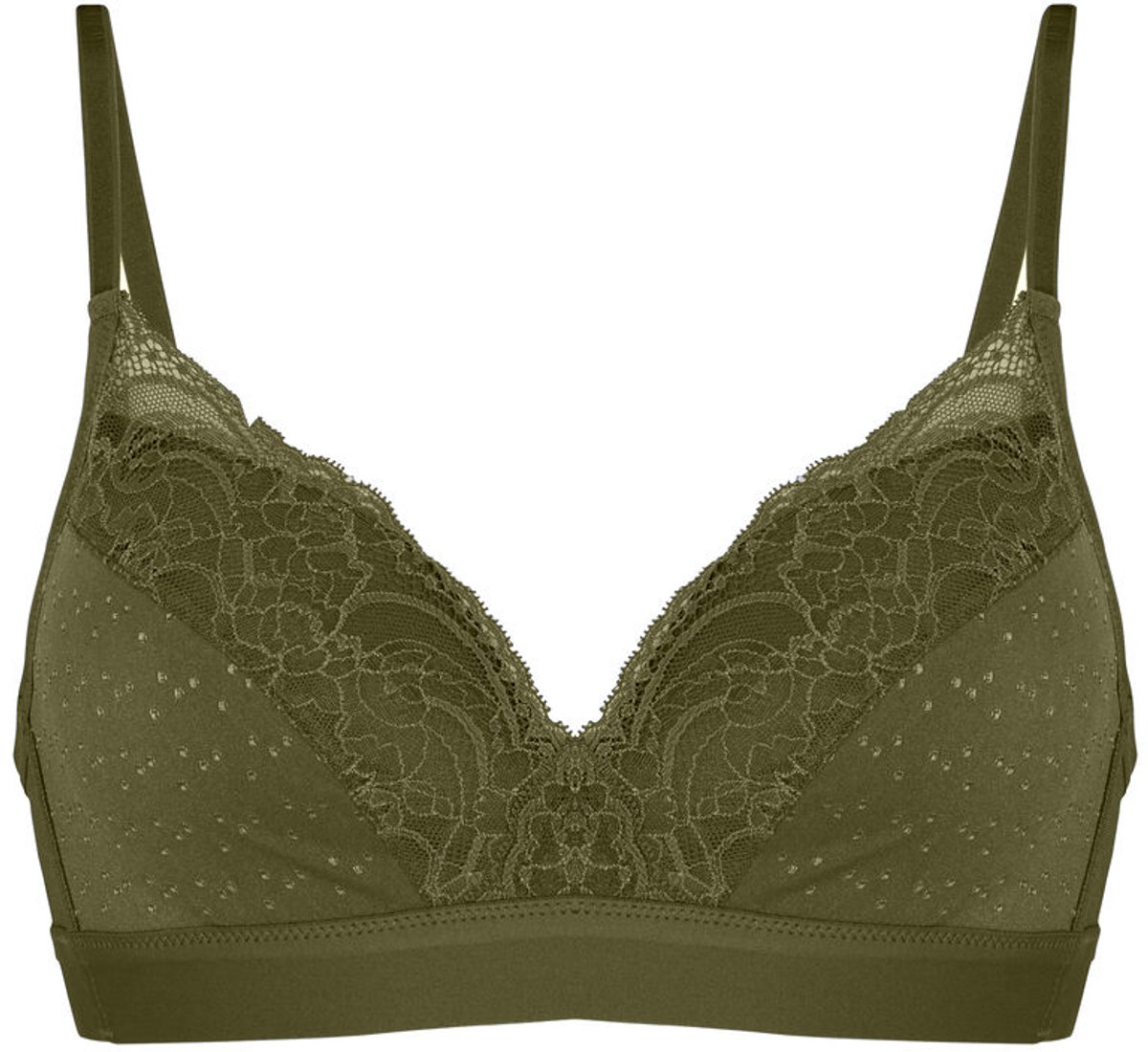 Hunkemöller Sophie Padded Non-Underwired Bra Groen
