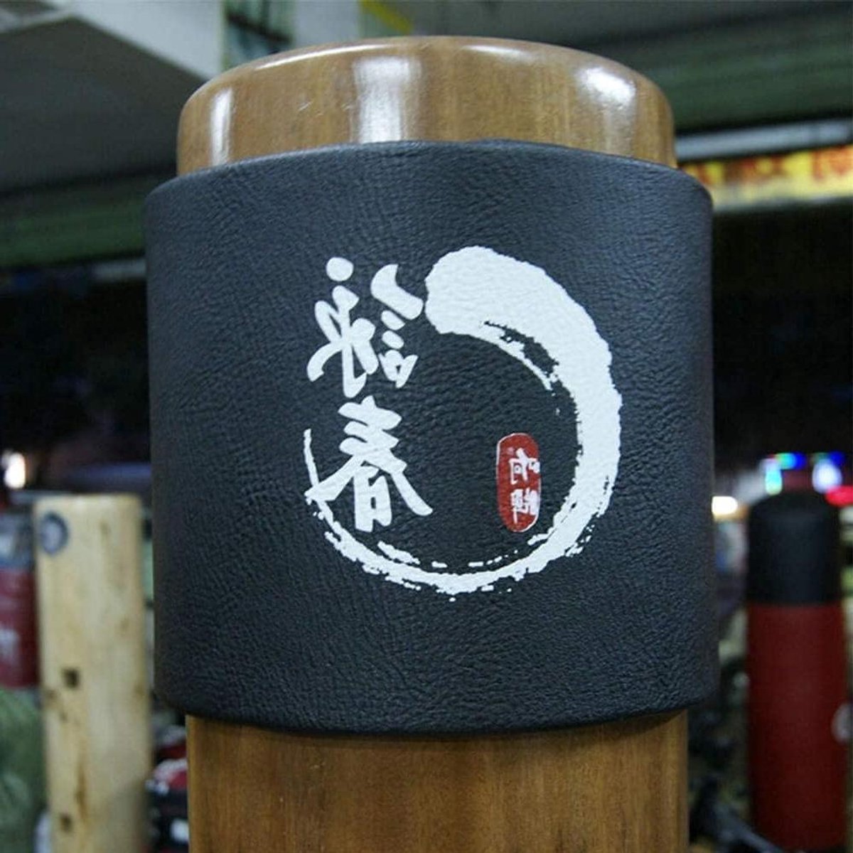 Wing Chun Percussie Pads - Dummy Pads - Vechtsport Training - Verstelbaar Koord - 71 x 20 cm - Zwart