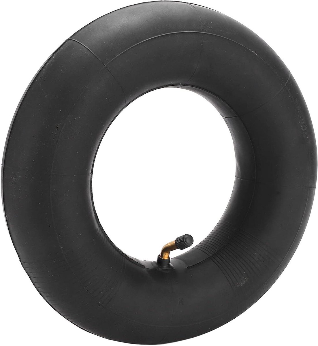 Binnenband Grasmaaier - Wielbuis Rubber - Trillingen Absorberen - Gebogen Mondstuk - 4.10/3.50-5 - Zwart