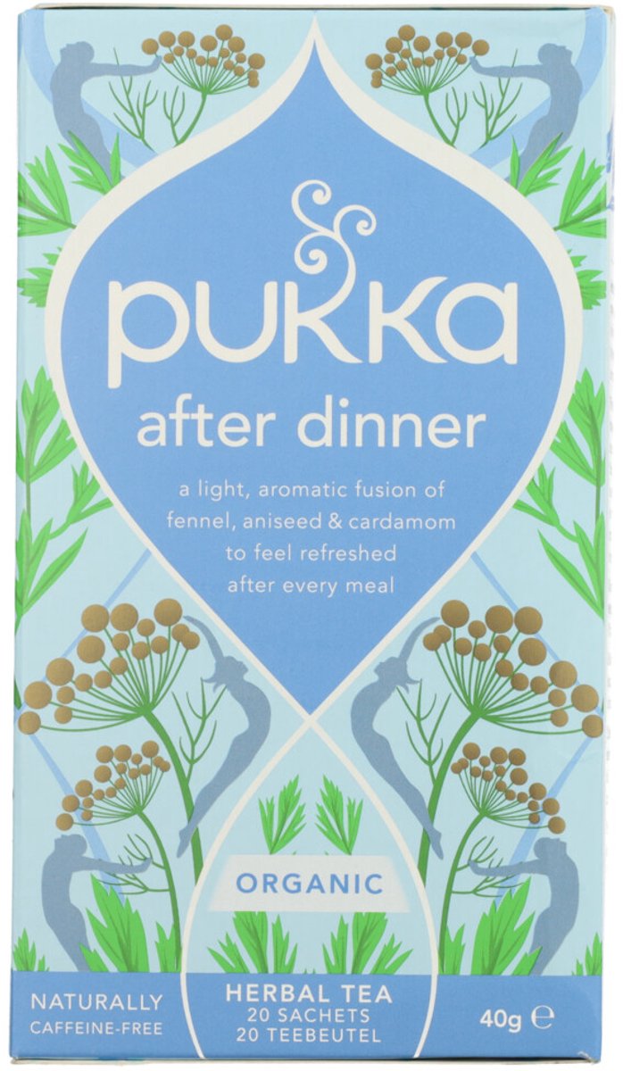 Pukka - Biologische Thee After Dinner - 3 x 20 stuks - Voordeelverpakking