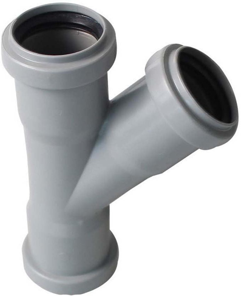 Pijp Connector - Afval Pijp Joiner - Afvalwater Afvoeren - Y-vormige Zeef - 40mm - Wit