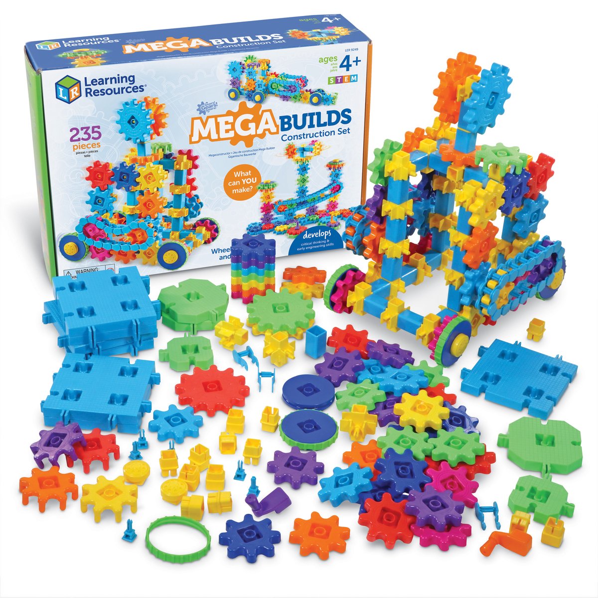 Learning Resources gears! gears! gears!® mega builds - 3+