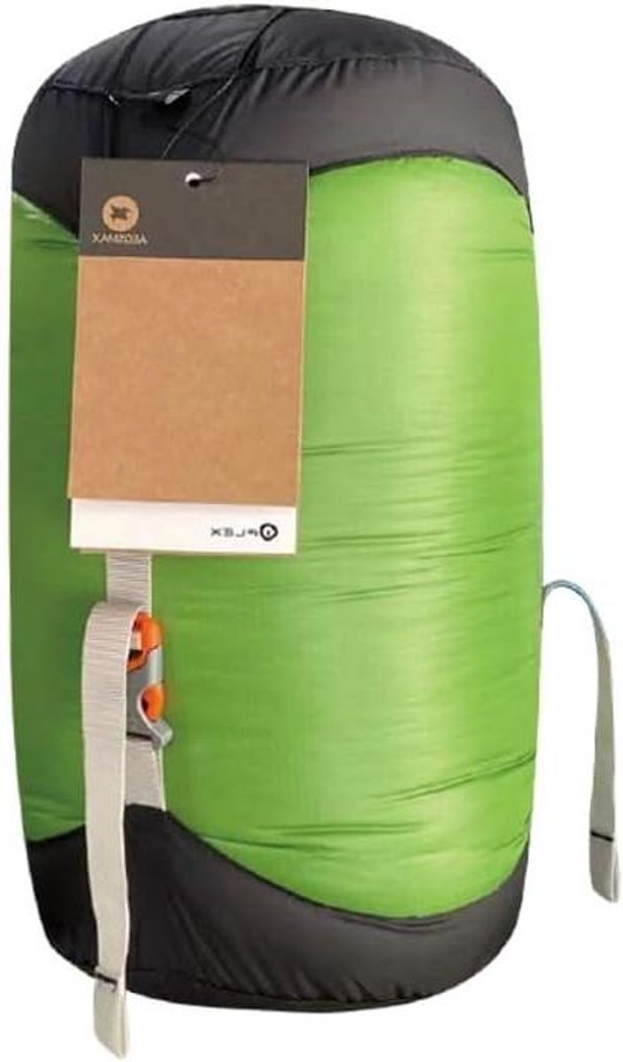 Slaapzak Compressiezak - Opbergtas Draagtas - Kamperen en Reizen - Lichtgewicht Nylon - M (4.5L-14L) - Groen