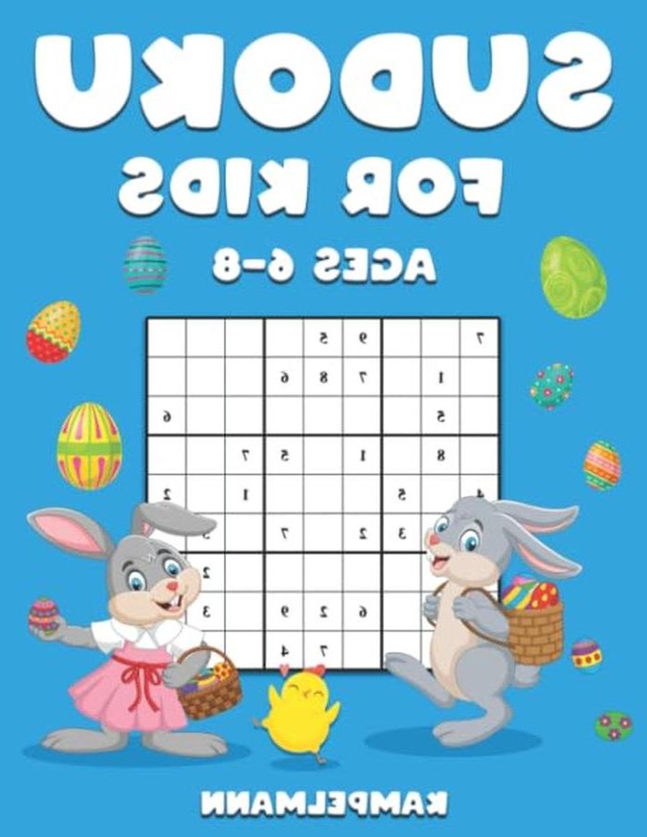 Sudoku voor Kinderen - Puzzelboek Logica - Hersentraining Spel - Grote Letters - 8.5 X 11 inch - Niet gespecificeerd