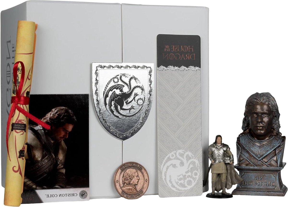 Verzamelbox Ser Criston Cole - House of the Dragon Box - Verzamelen van memorabilia - Inclusief 5 cm mini-figuur