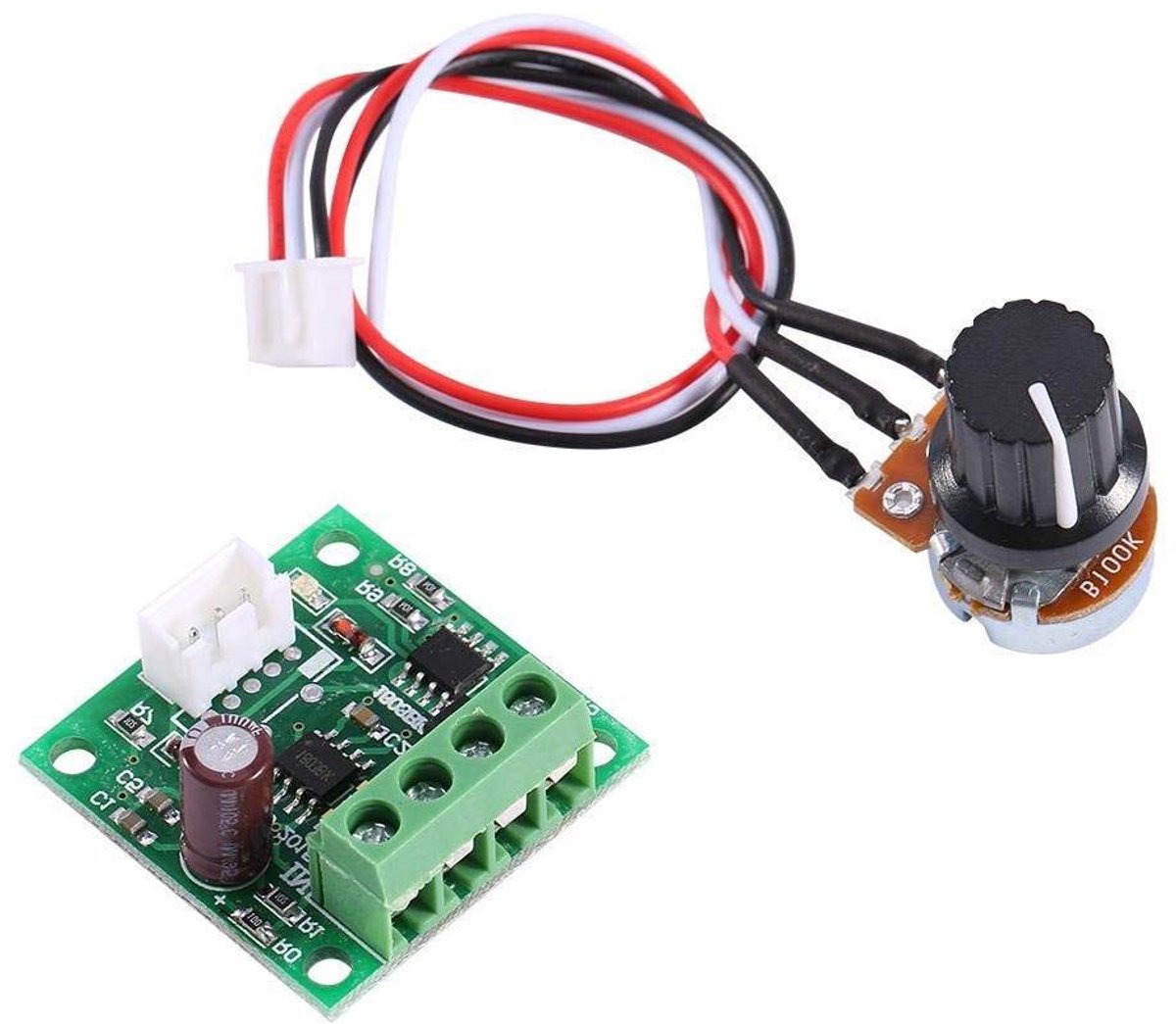 Motor Snelheid Controller - PWM Module - Motoren Regelen - Overstroom Beveiliging - DC 1.8V-15V - Niet gespecificeerd