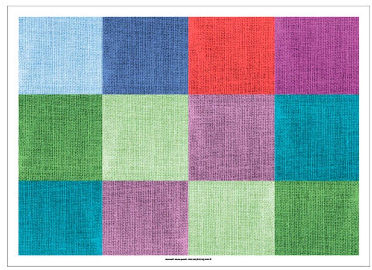 Tafelmatten Offset - Placemats Textiel - Tafel Dekken - Litos Materiaal - 31x43 CM - Gesorteerd