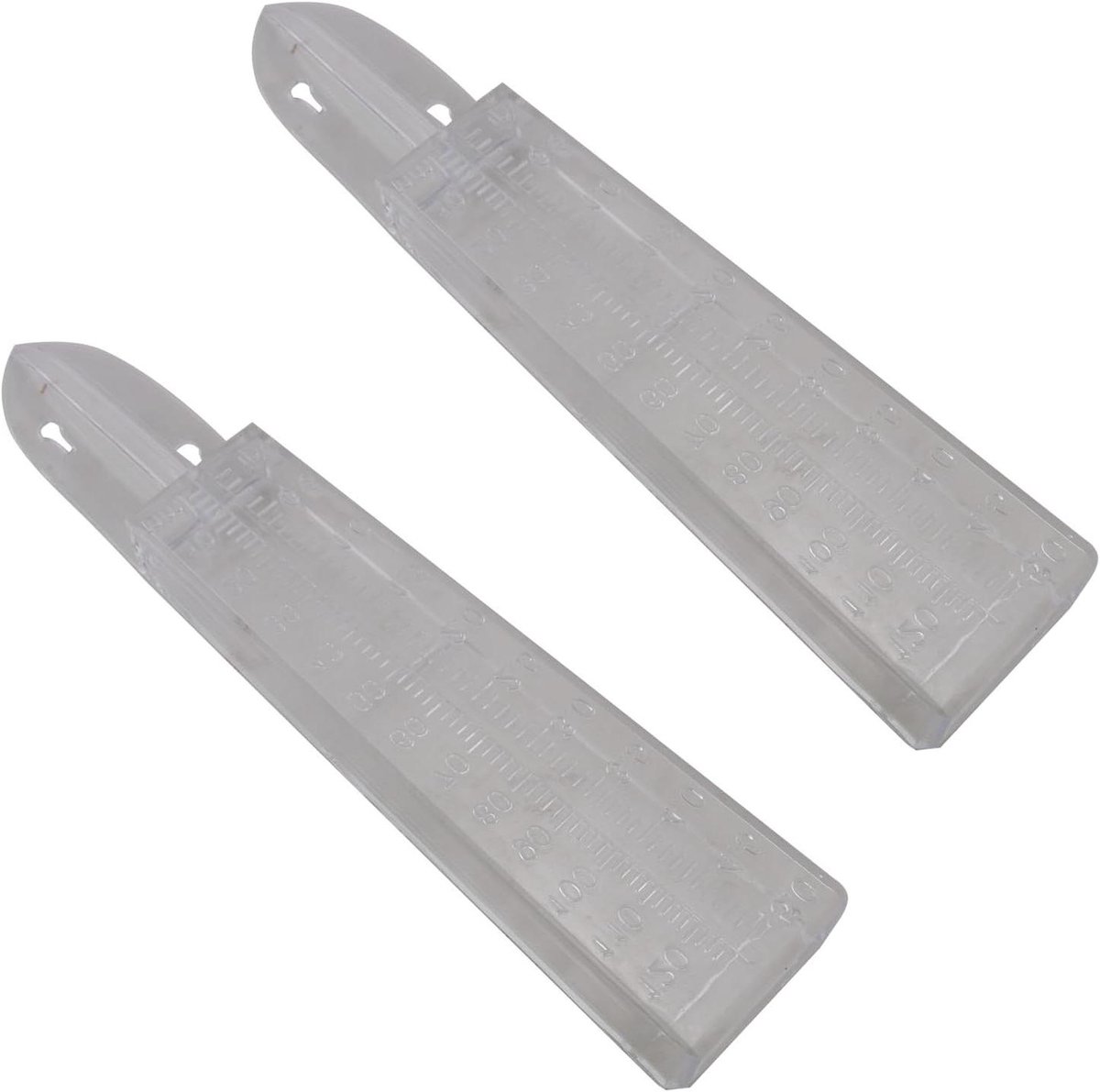 Regenmeter Kunststof - Regenmeter Tuin - Meting Regenval - Dubbele Schaal - 15 cm - Transparant