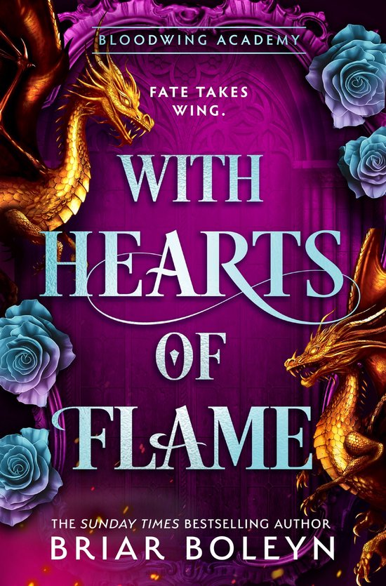 Bloodwing Academy 4 - With Hearts of Flame - cover