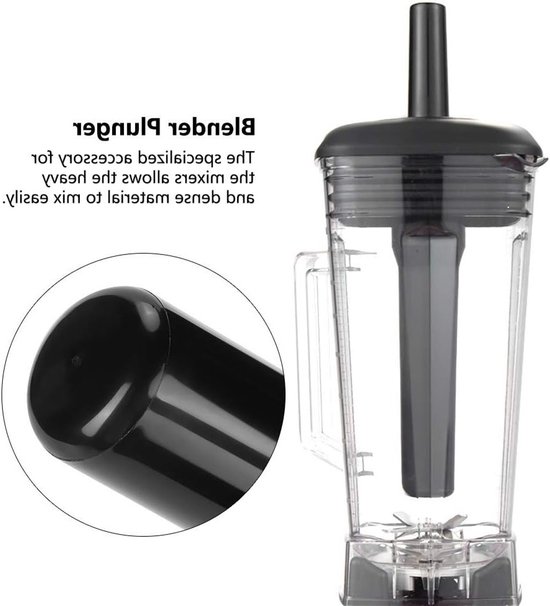 Tamper Tool - Plunger Replacement - Plunger Accelerator - Plastic Stick - Mixer Accessoire — afbeelding 3
