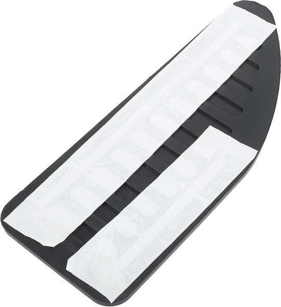 Voetsteun Pedaalhoezen - Antislip Pedaalmatten - Auto Rijden Verbeteren - Roestvrij Staal Rubber - 30.9 x 11.4 cm - Zilver van Merkloos — afbeelding 4