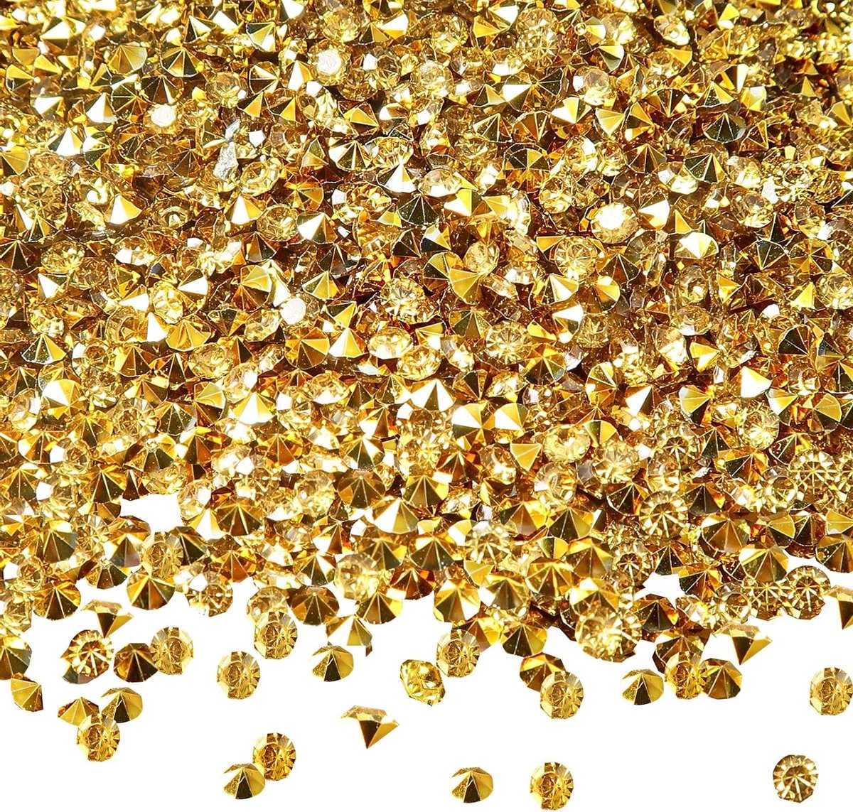 12.000 Stuks Acryl Kristallen Diamanten 3 mm voor Tafelstuk Decoratie, Bruiloft en Vaas Beads