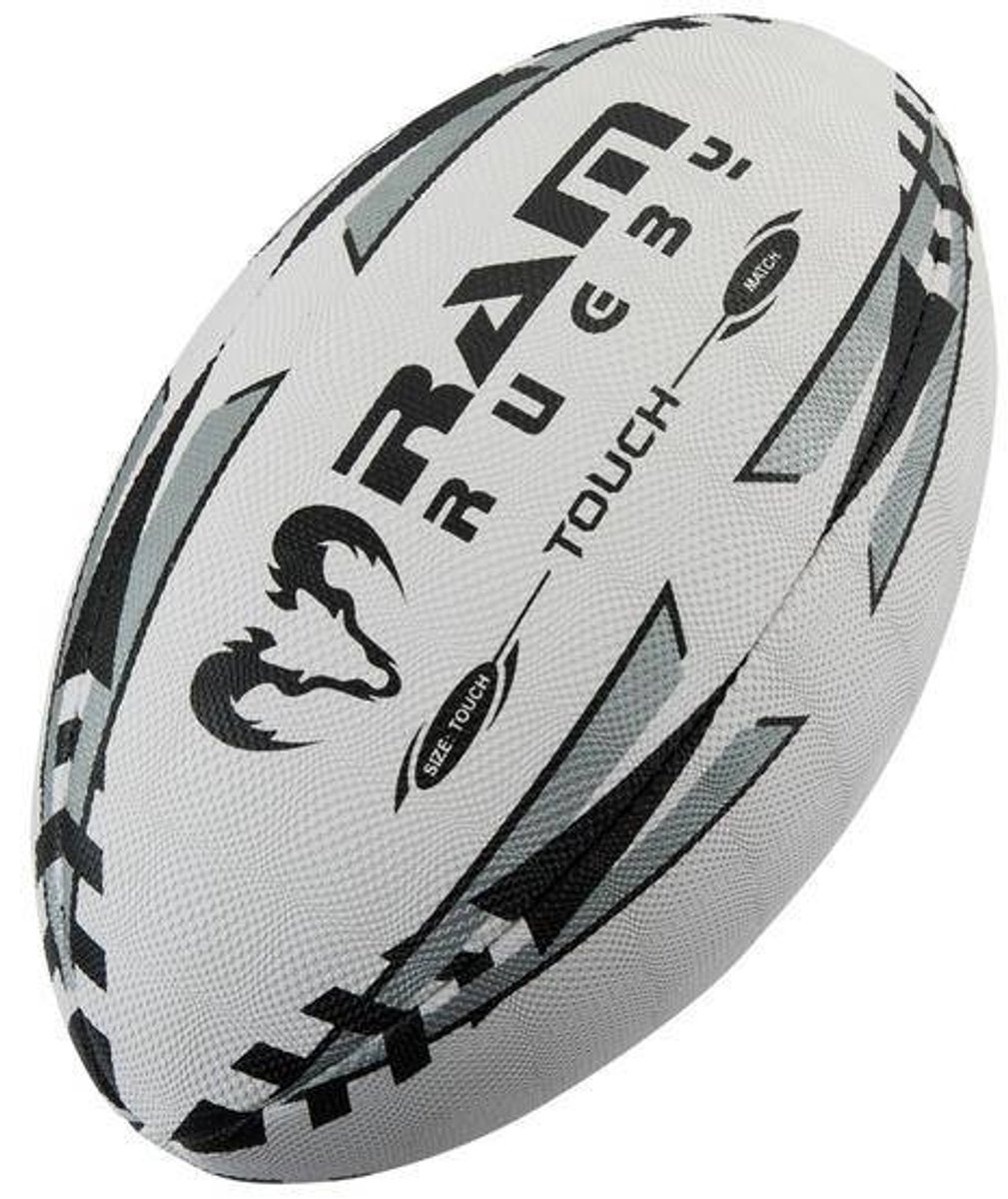Touch match rugbybal - Wedstrijdbal - Verbeterde 3D-grip - Nr. 1 Rugby Merk in Europa - Perfecte vorm en Duurzaam