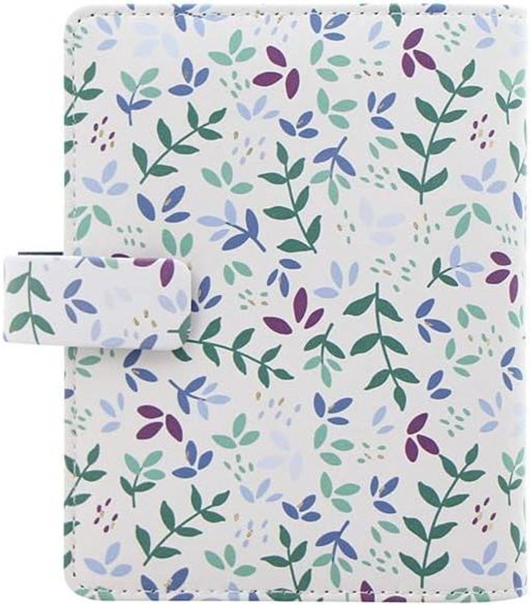 Pocket Organizer - Plannen Notitieboek - Dagelijkse Planning - Bloemrijk Motief - 81x120mm - Zonsopgang