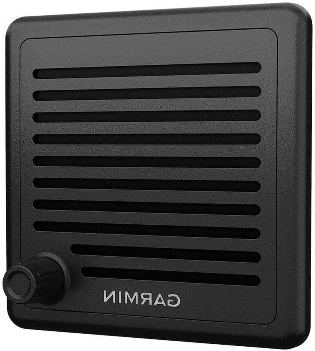 Garmin Active Speaker - Bootspeaker VHF - Communicatie aan boord - Versterkt geluid - 44 inch x 44 inch - Zwart
