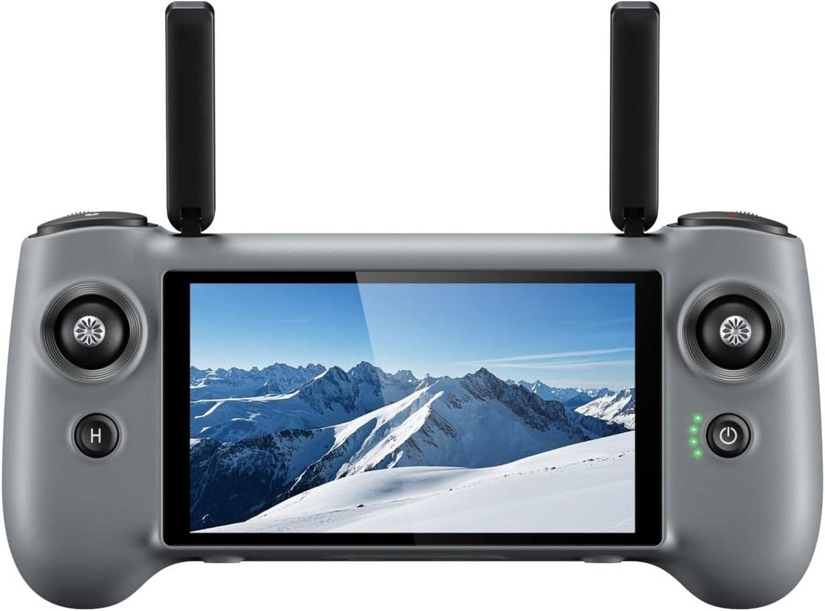 Afstandsbediening met Scherm - RC Controller - Drone Vliegen - 10 km Bereik PixSync - 55 inch Full-HD - Donkergrijs