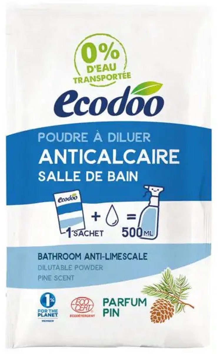 Ecodoo Kalkreiniger poeder oplosbaar eco 20 Gram