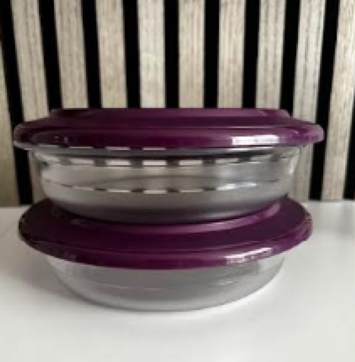 Tupperware Ontbijtkommetjes (2 x 350ml), 18 x 5 cm h