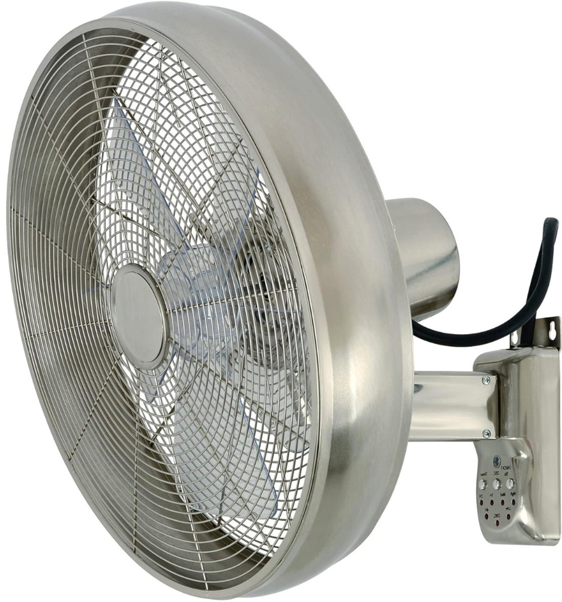 MKSS® Wandventilator - Muurventilator Met Afstandsbediening - Muur Ventilator