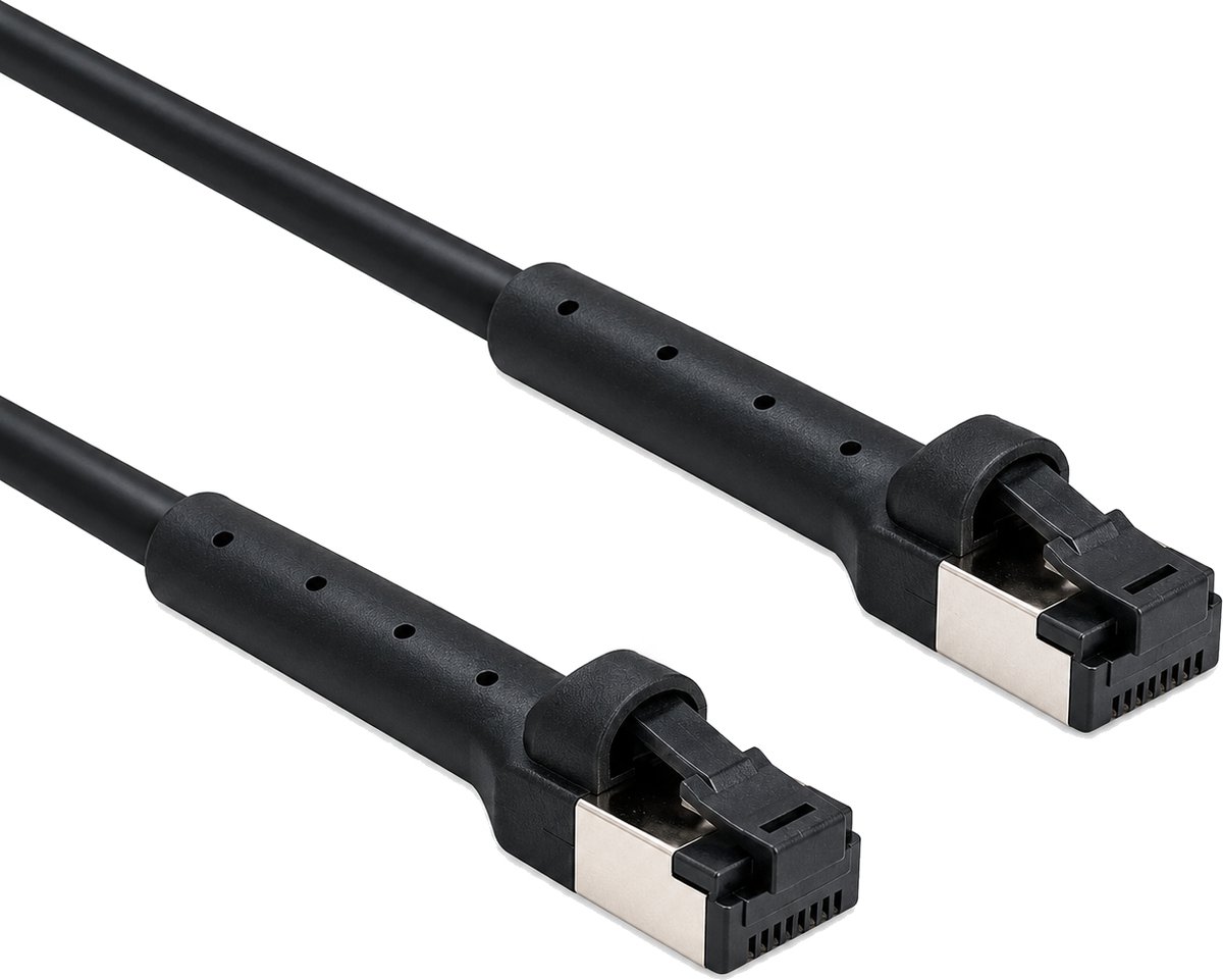 DeLOCK 80939 netwerkkabel Zwart 0,5 m Cat8.1 U/FTP (STP)