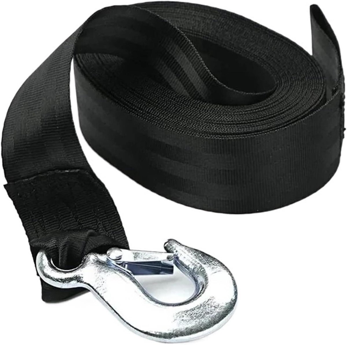 Sleepkabel - Sleproll - Voertuig Berging - Hoge Sterkte Nylon - 6 Meter - Reflecterend