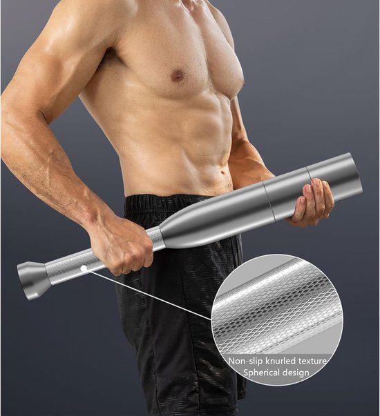 Verstelbare Steel - Fitness Club - Spieropbouw Fitness - Massief Stalen Constructie - 4-14 kg Opties - Zilver — afbeelding 5