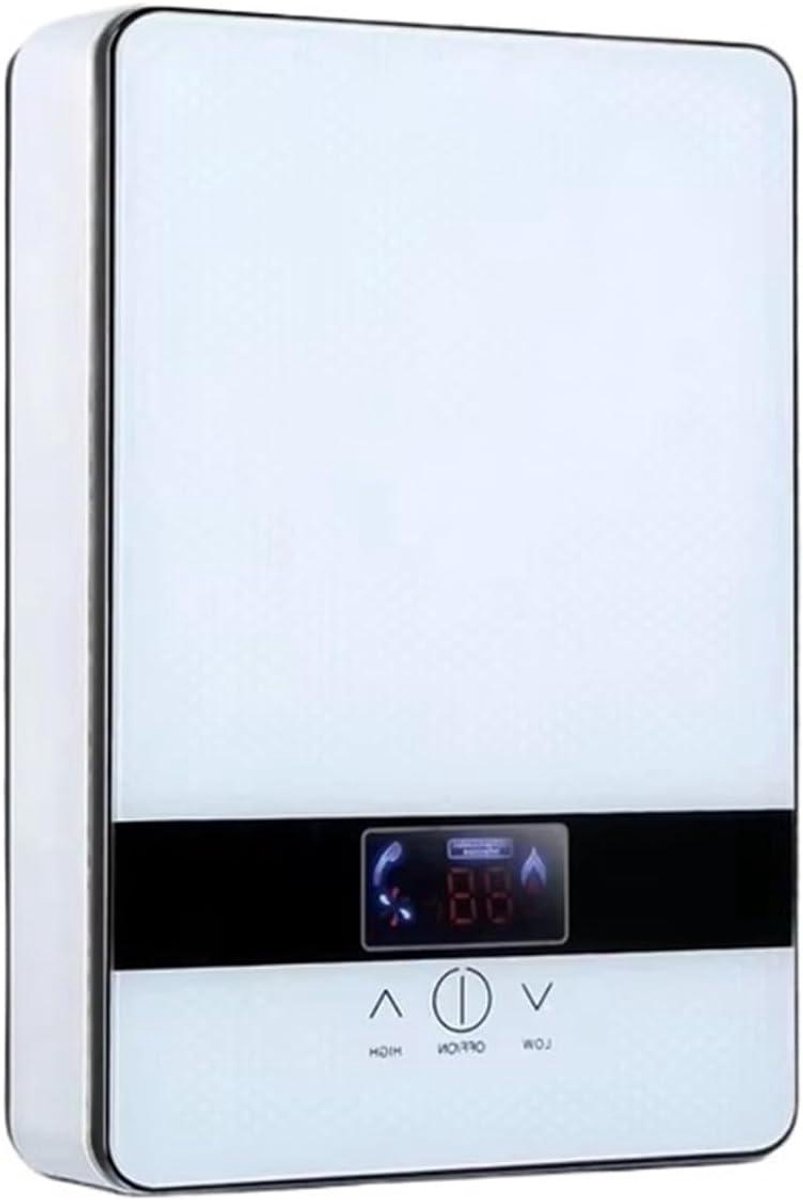 Doorstroomboiler - Directe Verwarming - Direct Warm Water - Constante Temperatuur - 6500W - Wit
