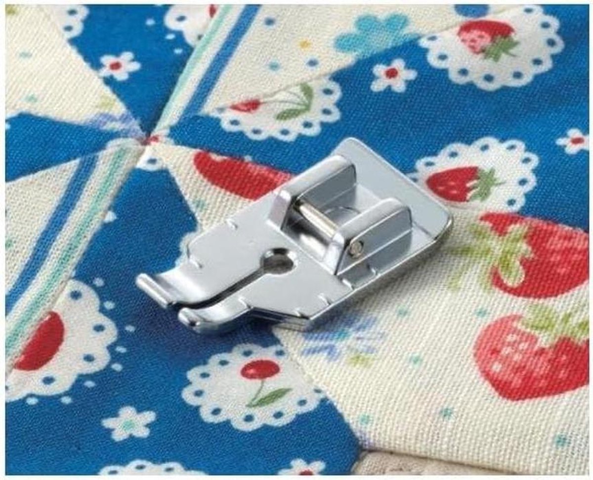 Naaivoet - Quiltvoet - Patchwork Naaien - 1/4 Inch Precisie - 6.5 mm - Zilver