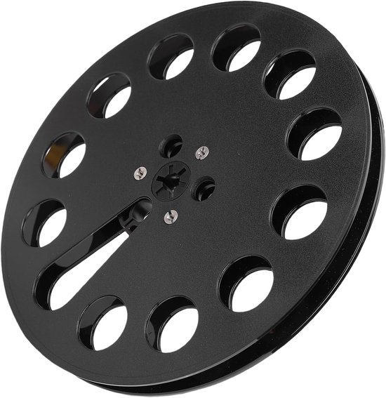 Tape Spoel - Lege Reel - Audio Opnemen - Nab Flens 12 Gat - 7 Inch - Zwart — afbeelding 3