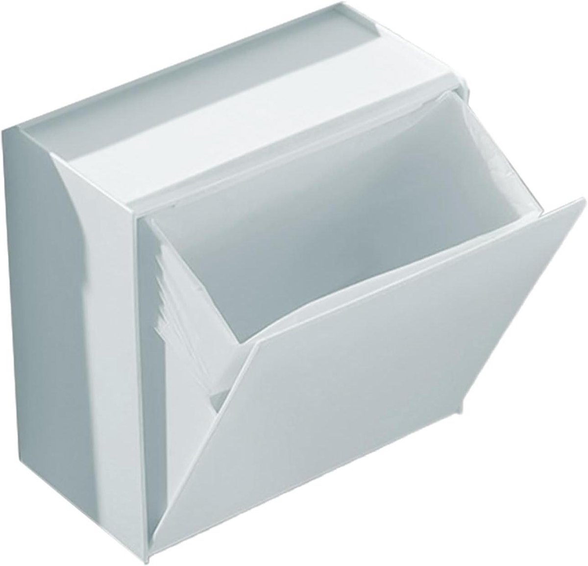 Opbergbox - Wandorganizer - Ruimte Besparen - Schadevrije Bevestiging - 18x10x18 cm - Grijs