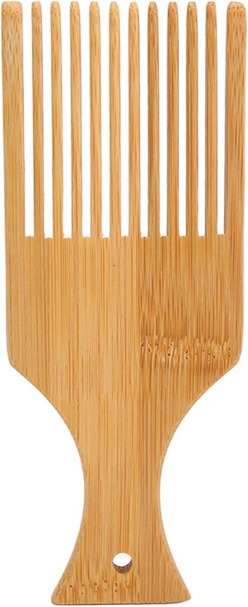 Houten Weefkam - DIY Kam - Textiel Maken - Klein Gaatje - 15 cm - Houtkleur