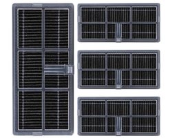PromoHome HEPA-filters voor Dreame L10s Pro Ultra Heat, L10s Ultra Gen 2, L40s Ultra CE, L40 Ultra AE4, X40 Ultra Complete, X40 Master, L40 Ultra, X30 Ultra, Mova P50 Pro Ultra, E30 Ultra Robotstofzuiger - Set van 2