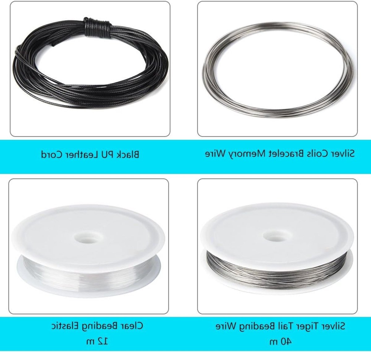 Dailygoods- Sieradenmaakset - Sieradenreparatieset - Gereedschapset - Inclusief messing ring - Pincet - Tang - Perfect voor beginners - Sieradenkit — cadeau in Sieraden - foto 2