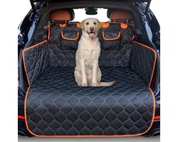 Kofferbakbeschermer Hond - Auto Beschermhoes - Reizen met Huisdier - Waterbestendig Slijtvast - Voor Ford Transit - Zwart