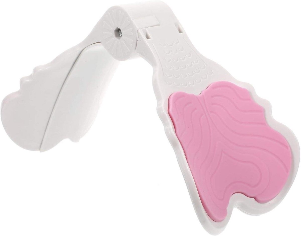 Heup Trainer Clip - Dijbeen Trainer - Spierversteviging Thuis - Ergonomisch Ontwerp - 20.5 cm - Roze