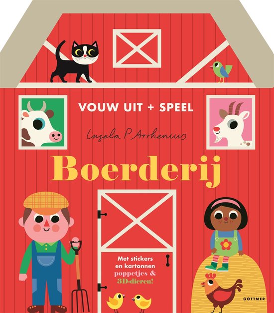 Vouw uit + speel - Boerderij - cover