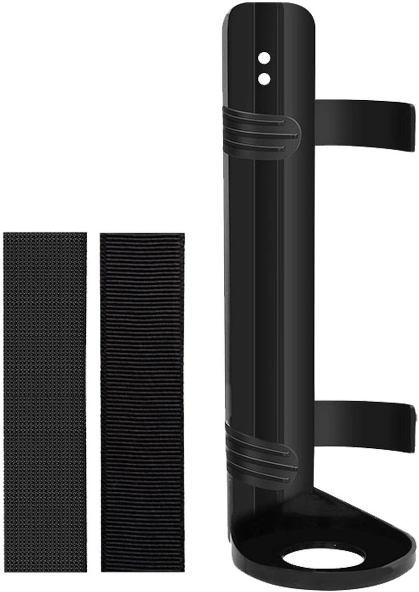 Brandblusser houder - Bevestigingsbeugel - Veilige opslag - Flexibele aanpassing - 21 cm - Zwart