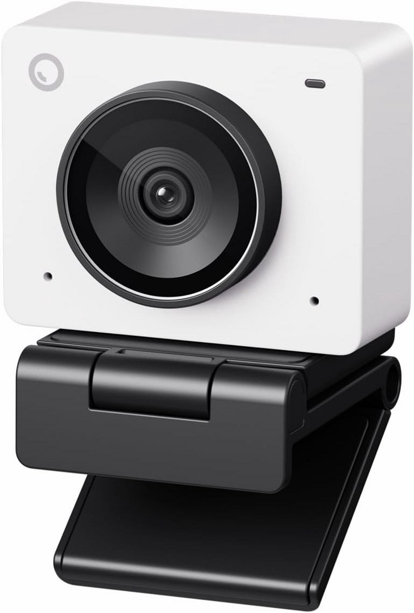 4K Webcam - PC Camera - Video Bellen - AI Beeldverbetering - Compact Design - Wit