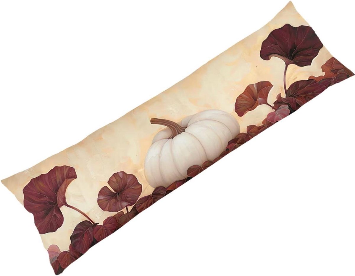 Hoes voor kussen - Kussensloop lang - Ontspannen slapen - Onzichtbare rits - 50 x 150 cm -