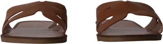 Mules plates en cuir de La Bottine Souriante Paris