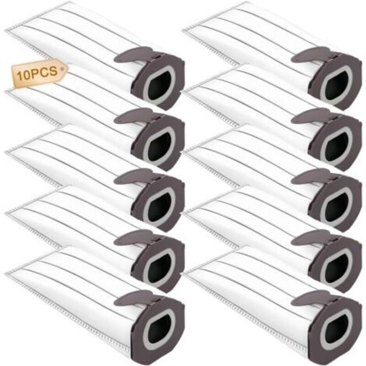 10 5-laags zakken – Geschikt voor Vorwerk Kobold VK7/FP7