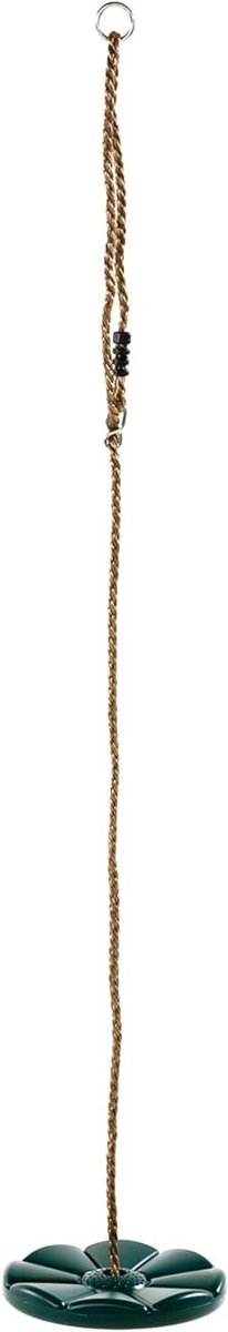 Monkey schommel - Schommelzitje Touw - Speeltoestel Uitbreiding - Verstelbaar Touw - 28x28x250cm - Groen