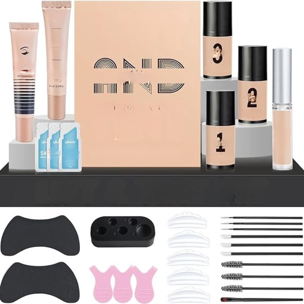 MMP® Wimperlifting set - Wimperlift - Wimpers - Zwart - 18cm x 13cm x 4cm