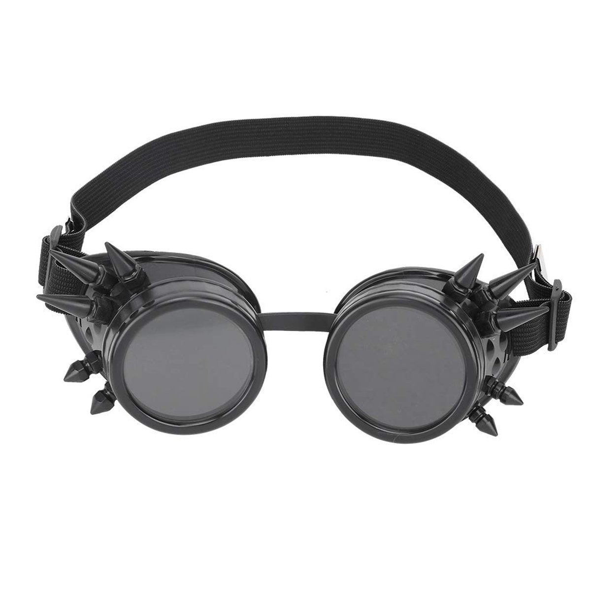 Vintage Steampunk Zonnebril - Winddichte Fietsglazen met Verstelbare Neuspad